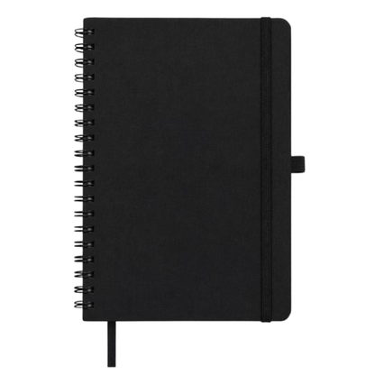 Wess Basics Fabric Spiral Diary