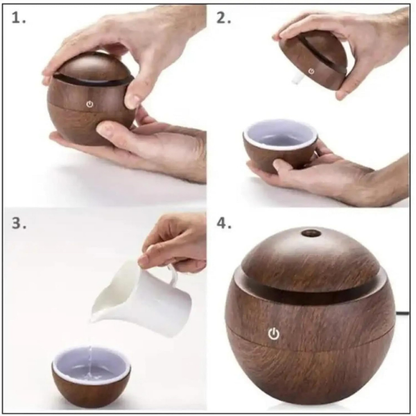 Wooden Aroma Humidifier