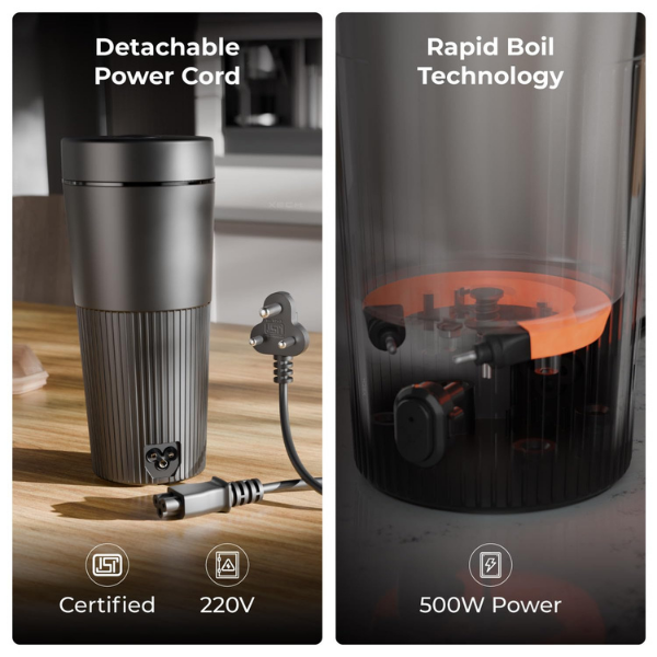 Xech Portable Electric Kettle Hydroboil Pro