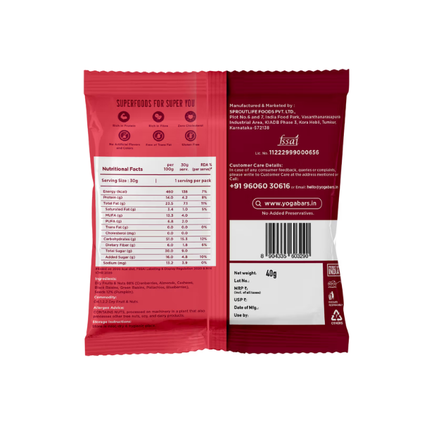 Yogabar Trail Mix